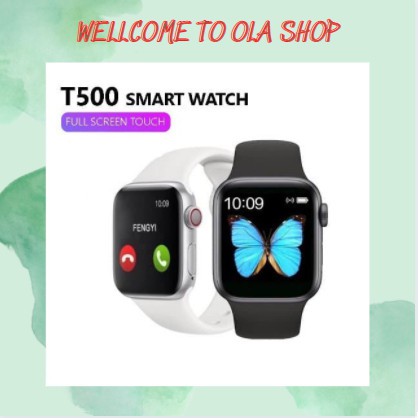 Đồng Hồ Thông Minh SmartWatch T500 - Theo Dõi Sức Khỏe - Nghe Gọi - Chống Nước IP67 - Thay Dây Chung Với AppleWatch 44mm