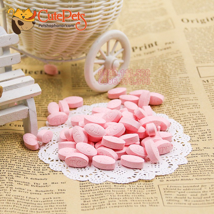 Viên Bổ xung khoáng chất vi lượng Harley Baby Pet Minerals lọ 428 viên - Cutepets