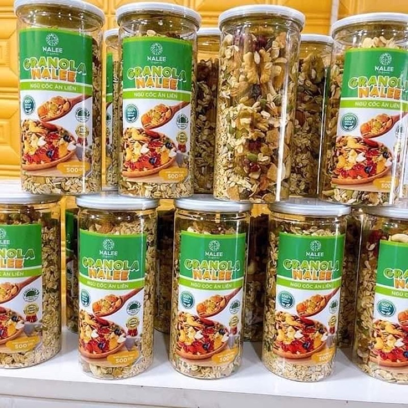 Ngũ cốc ăn kiêng Nalee Granola ăn liền chính hãng