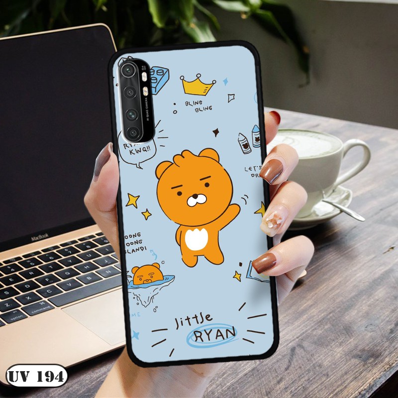 Ốp lưng nhám viền dẻo Xiaomi Mi Note 10 Lite