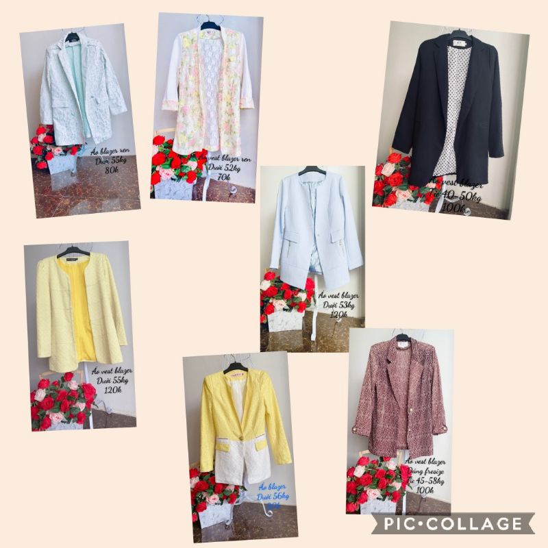 Áo vest blazer