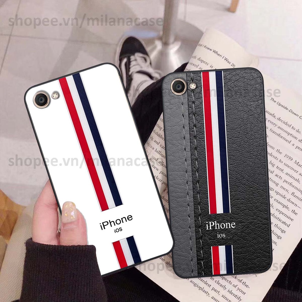 Ốp Vivo V5 / V5 Plus / Y67 in giả da phong cách thể thao, cá tính, thời trang