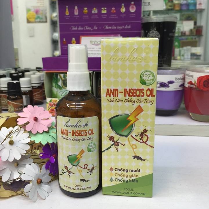 Dầu Chống Côn Trùng ANTI-INSECTS OIL: xịt gián, chống mối