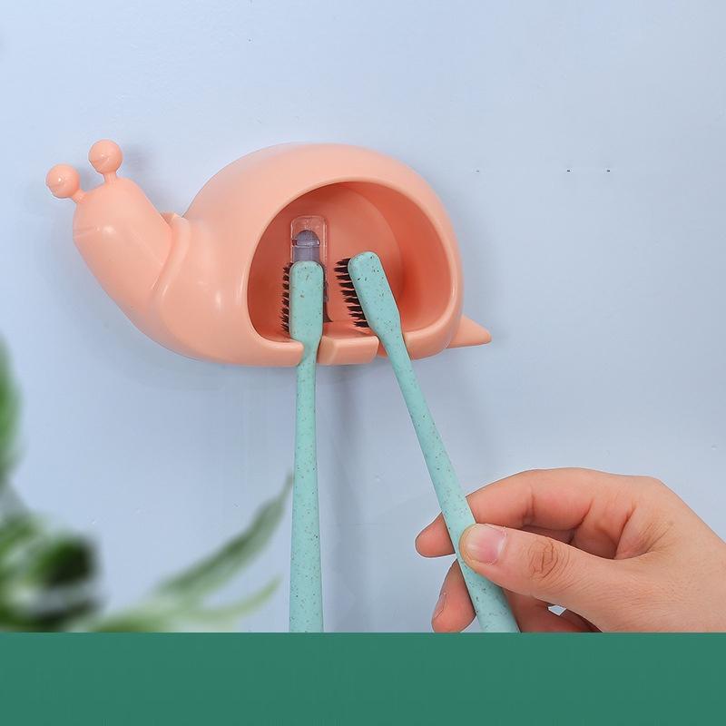 PVN49259 Giá Đỡ Bàn Chải Đánh Răng Hình Ốc Sên Đáng Yêu Giá Rẻ