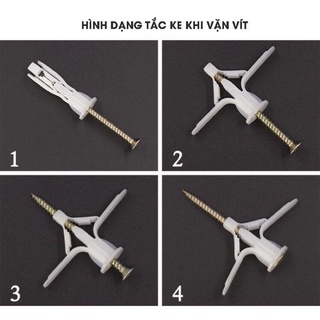 10 Bộ vít nở thạch cao hình mỏ neo- Giá tốt