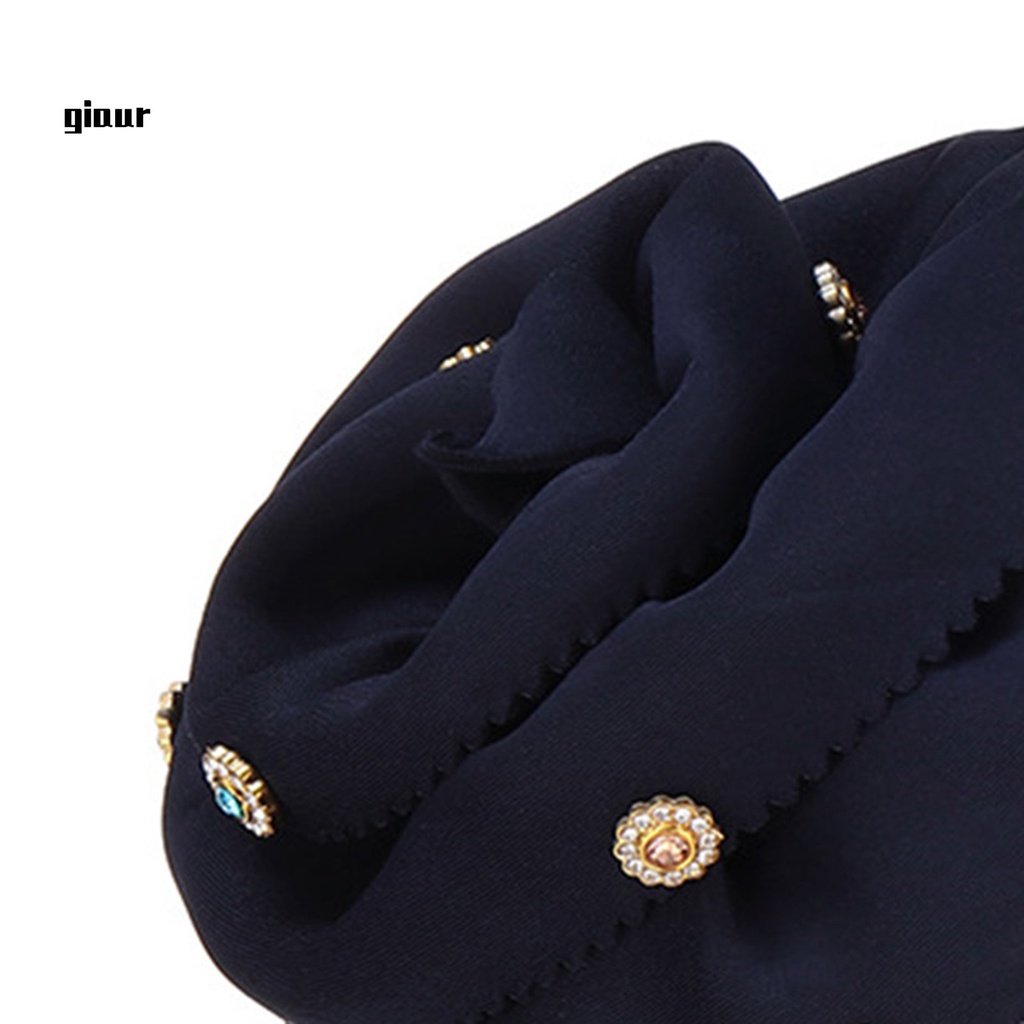 Mũ turban trùm đầu co giãn có thể gấp gọn cho nữ