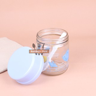 BỘ 2 HŨ THỦY TINH ĐỰNG GIA VỊ HTT02