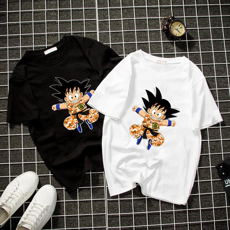 Áo thun unisex form rộng goku cá tính vải dày mịn 2019T1440