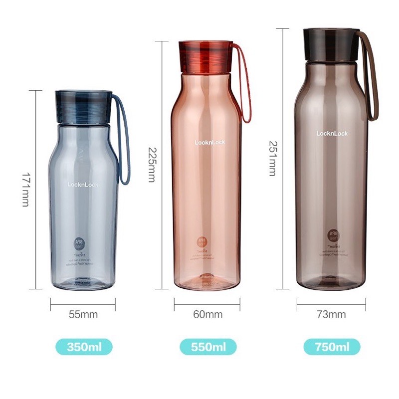 Bình nước Lock&Lock Eco Bottle 550ml - ABF664 - Hàng chính hãng