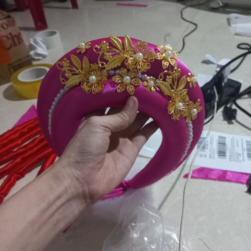 Mấn 2 tầng màu đỏ_ trắng_ hồng phấn_ xanh cô ban _ tím
