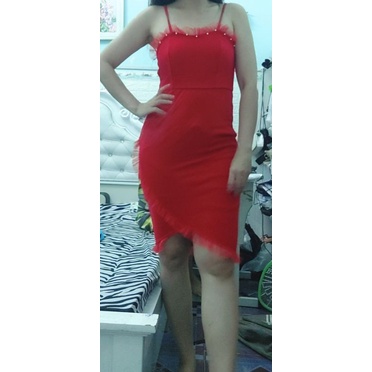 Thanh lý đầm tiệc body phối sang size s