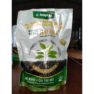 Bón lá sinh học Hợp Trí Super Humic - Dạng Hạt Gói 1kg