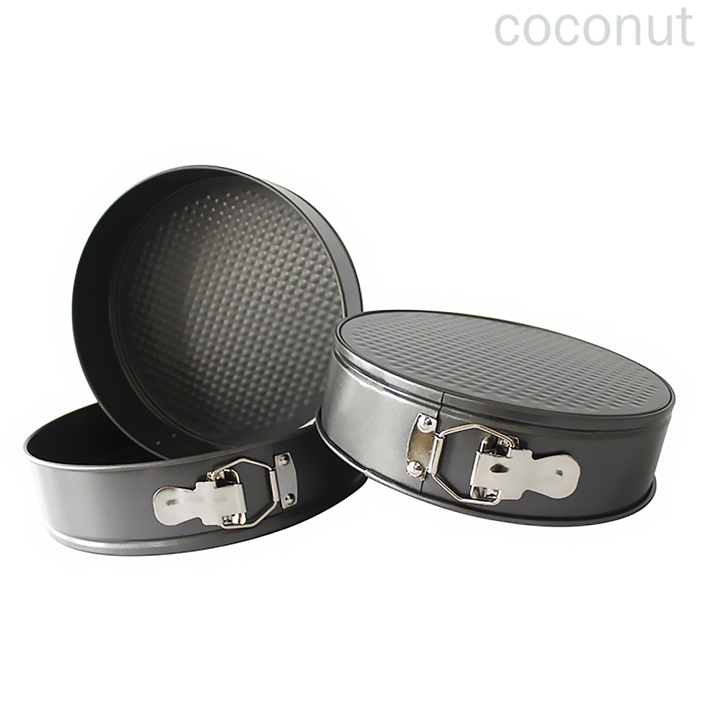 Khuôn Làm Bánh Hình Tròn Bằng Thép Carbon Chống Dính 20cm