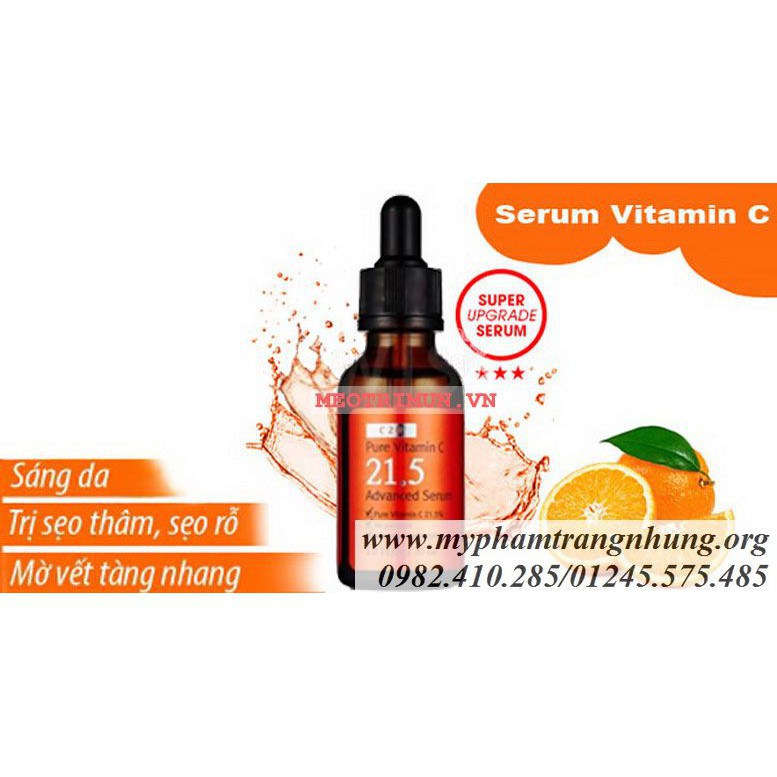 [Giá Sỉ] [Wishtrend] Tinh Chất Dưỡng Trắng, Làm Mờ Thâm OST Pure Vitamin C 21.5 Advanced Serum (30ml)