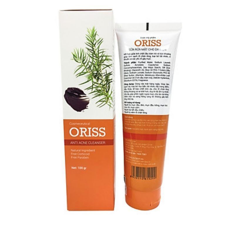 SỬA RỬA MẶT CHO DA MỤN ORISS 100GR CỦA HÃNG ORIBE!