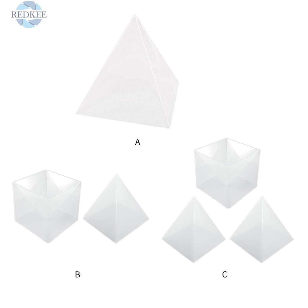 Khuôn Silicone Làm Đồ Trang Sức Hình Kim Tự Tháp 15cm