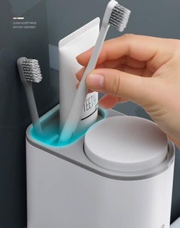 Giá đựng cốc, bàn chải, kem đánh răng Ecoco