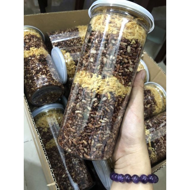 Gạo Lứt Sấy Giòn/ Gạo Lứt Tẩm Vị/ Cốm Gạo Lứt: Gạo Lứt Rong Biển - Gạo Lứt Khô Gà - Gạo Lứt Chà Bông