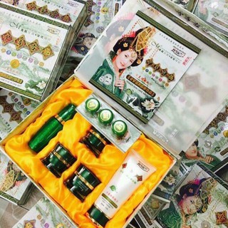 Bộ hoàng cung xanh 5 món