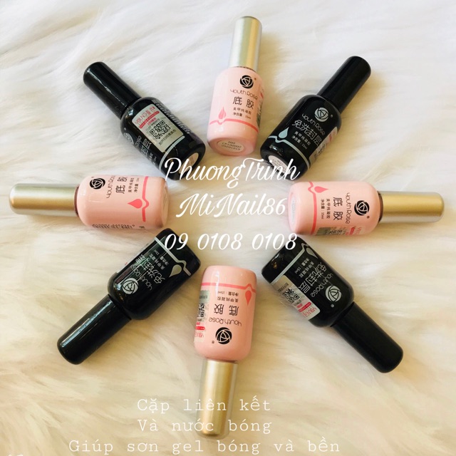 BASE LIÊN KẾT & TOP SIÊU BÓNG GEL .CỨNG MÓNG