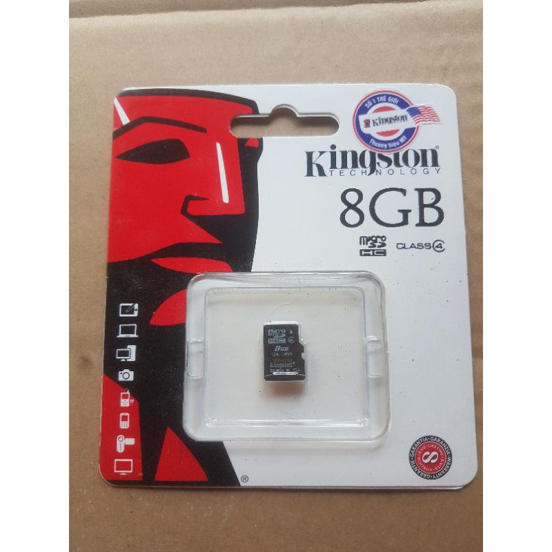 Thẻ nhớ Kingston Chính Hãng FPT Class 4 8GB