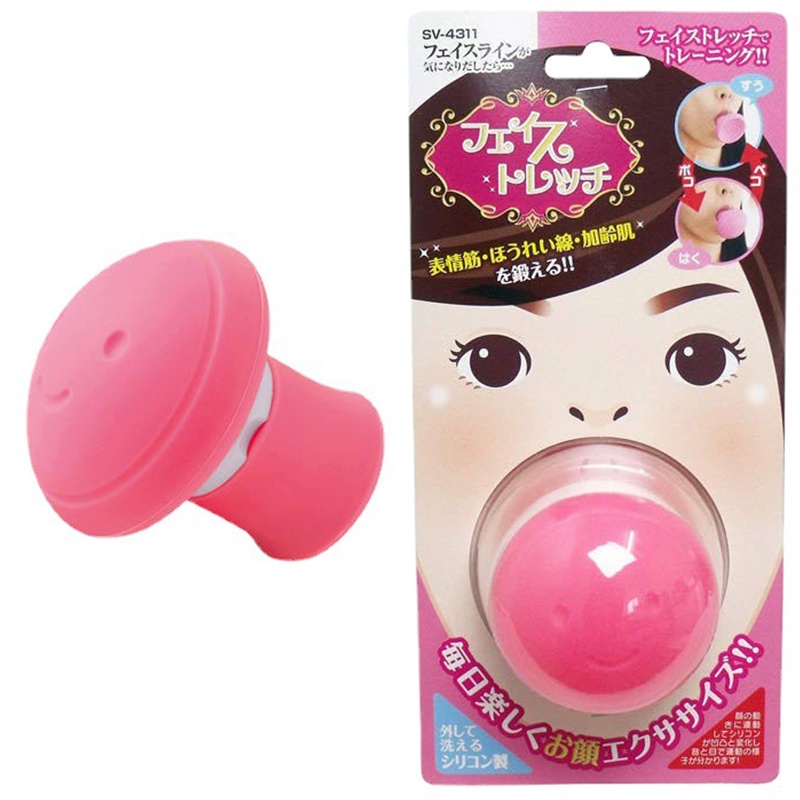 Dụng cụ tập hô hấp nâng cơ mặt bằng silicone chống nếp nhăn cho nữ