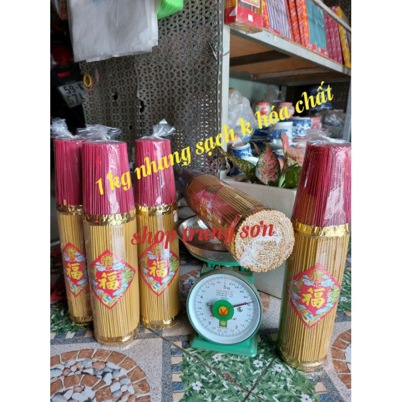 900g Nhang siêu sạch thường không mùi 4 tấc