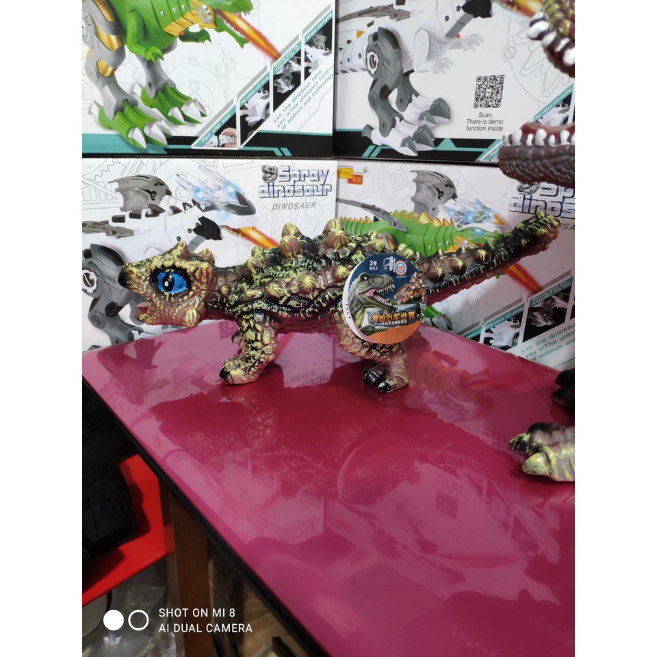 Đồ chơi cho bé khung long cảm giác phát tiếng kêu