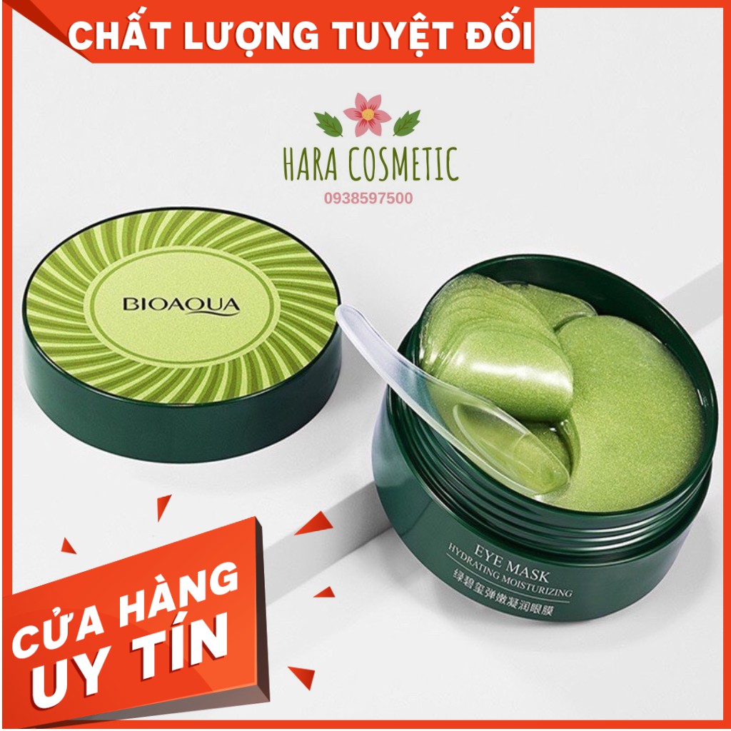 Mặt Nạ Đắp Mắt Tảo Biển Bổ Sung Nước 60 Cặp / Hộp BiOAQua