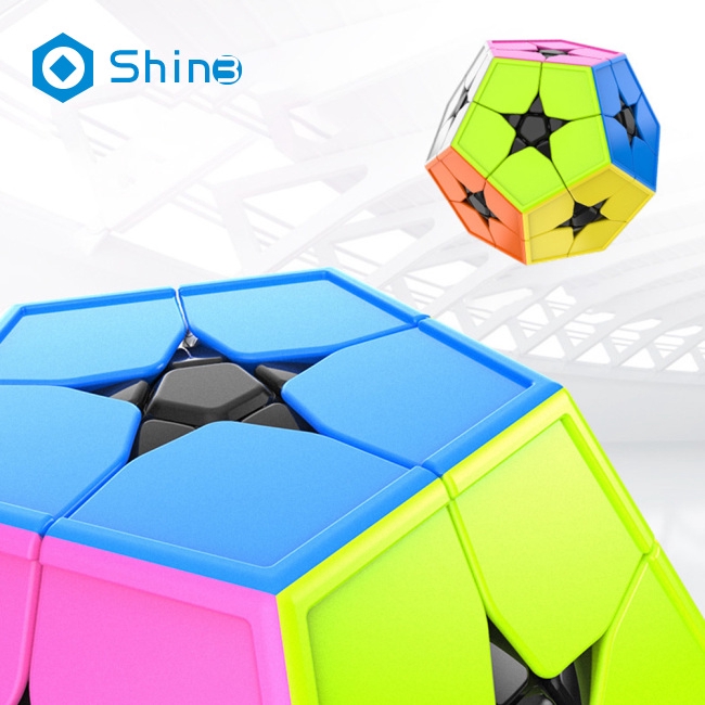 Khối Rubik Hình Kim Tự Tháp Yj Moyu Meilong Skew Megaminx Sq1