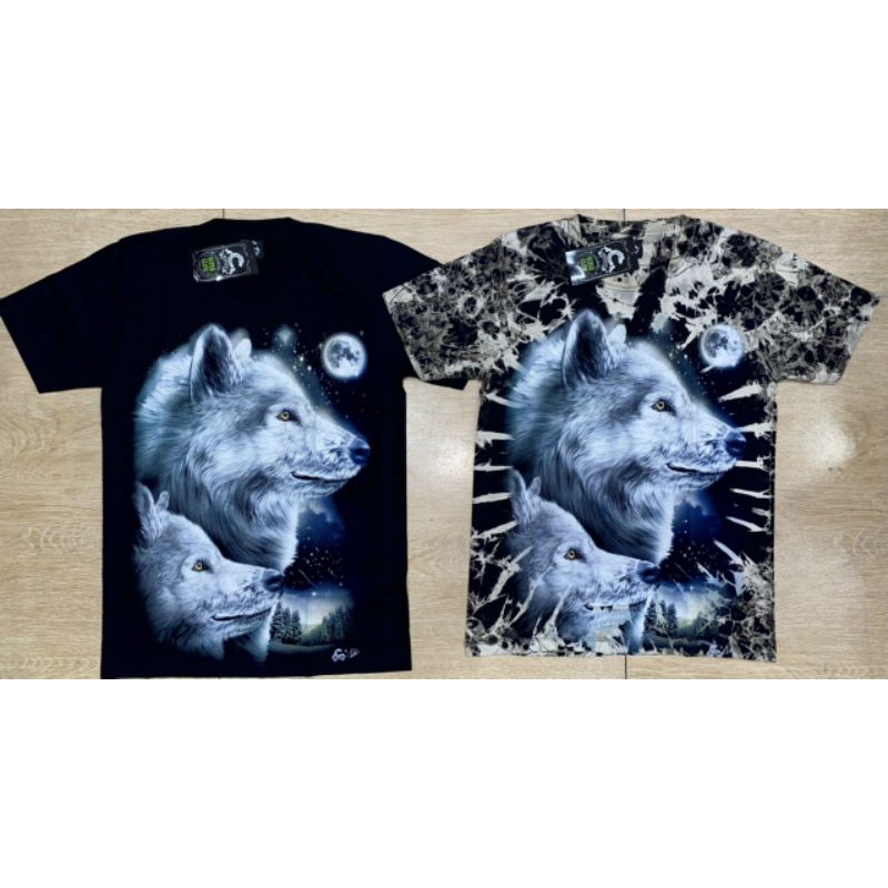 Áo Thun 3D Thái Lan form Unisex dành cho nam và nữ hình chó sói