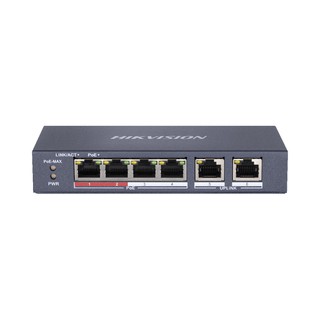 Switch poe hikvision 4 cổng ds-3e0106p-e/m