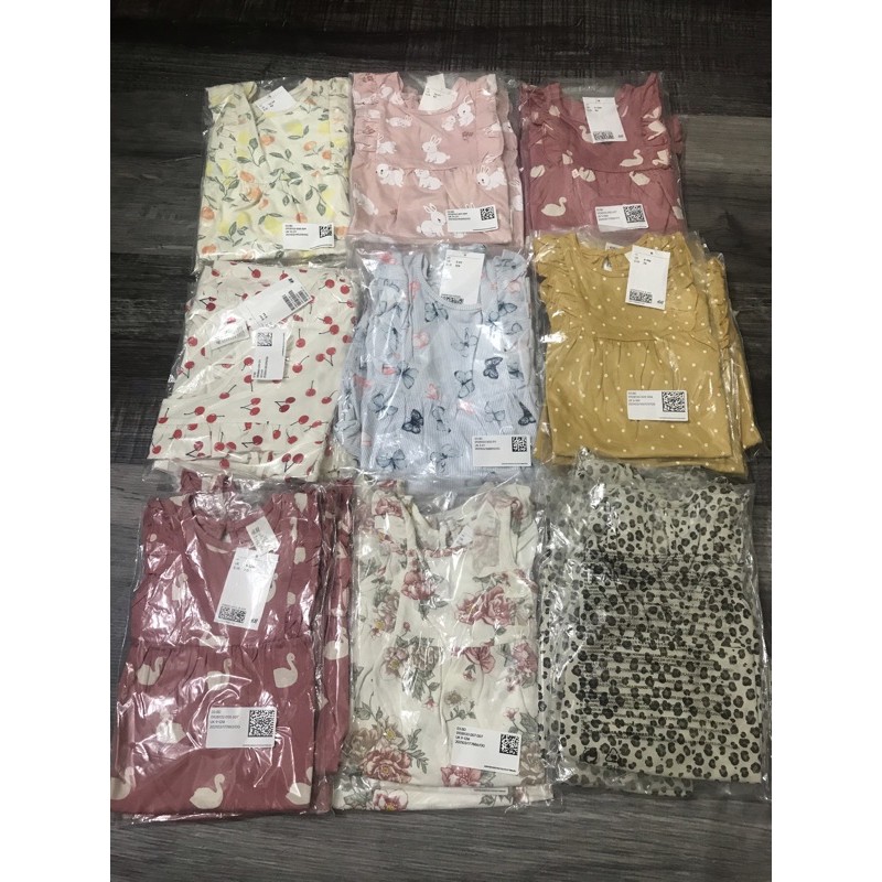 Váy cánh tiên hoa hồng chính hãng UK săn sale giá tốt size 9-12M đến 3-4Y