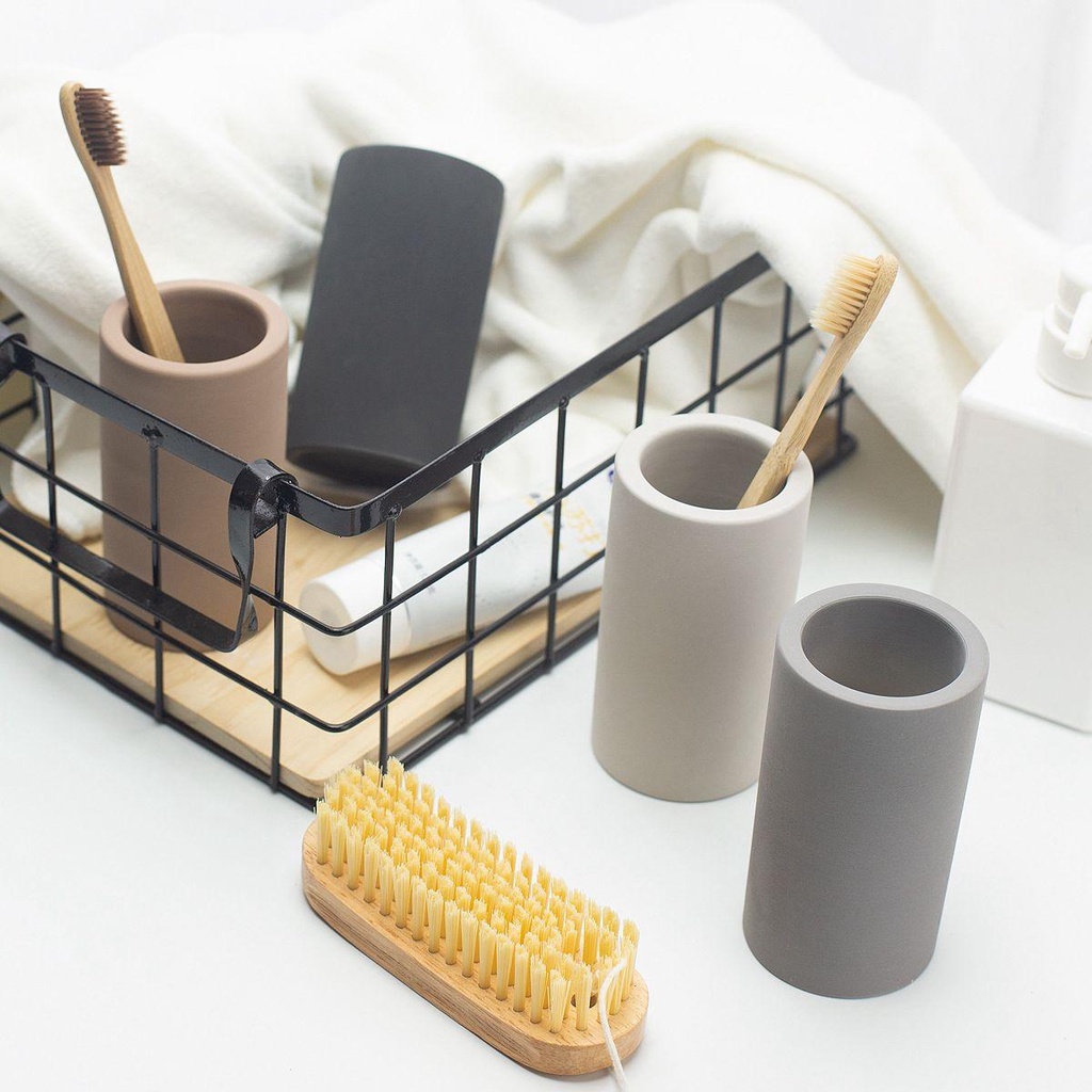 Giá Đỡ Bàn Chải Đánh Răng Diatomite Thấm Hút Nước Tiện Dụng