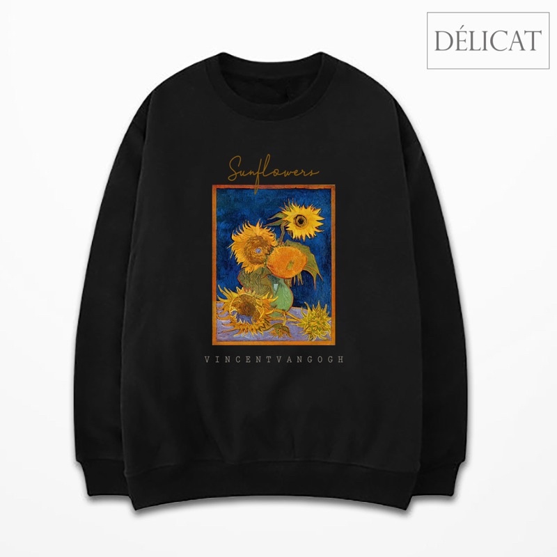 Áo sweater Sunflower - Vincent VanGogh