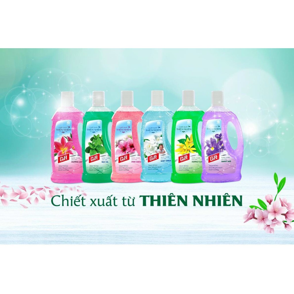 Nước Lau Sàn Gift chai 1 Lít