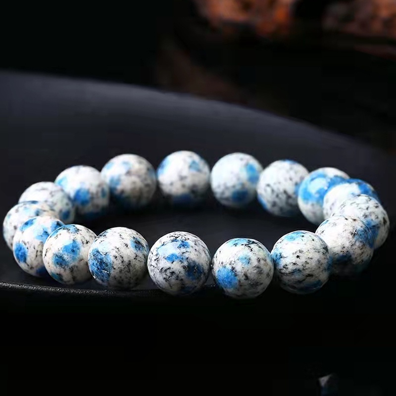 Vòng Tay Chuỗi Hạt Đá Thạch Anh Tự Nhiên K2 8/10/12mm