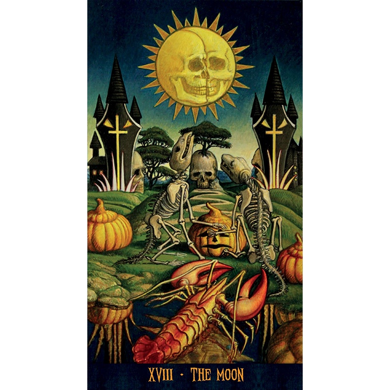 Bộ Bài Jack-O'-Lantern Tarot (Jack O' Lantern Tarot) (Mystic House Tarot Shop) - Bài Gốc Authentic Chính Hãng 100%