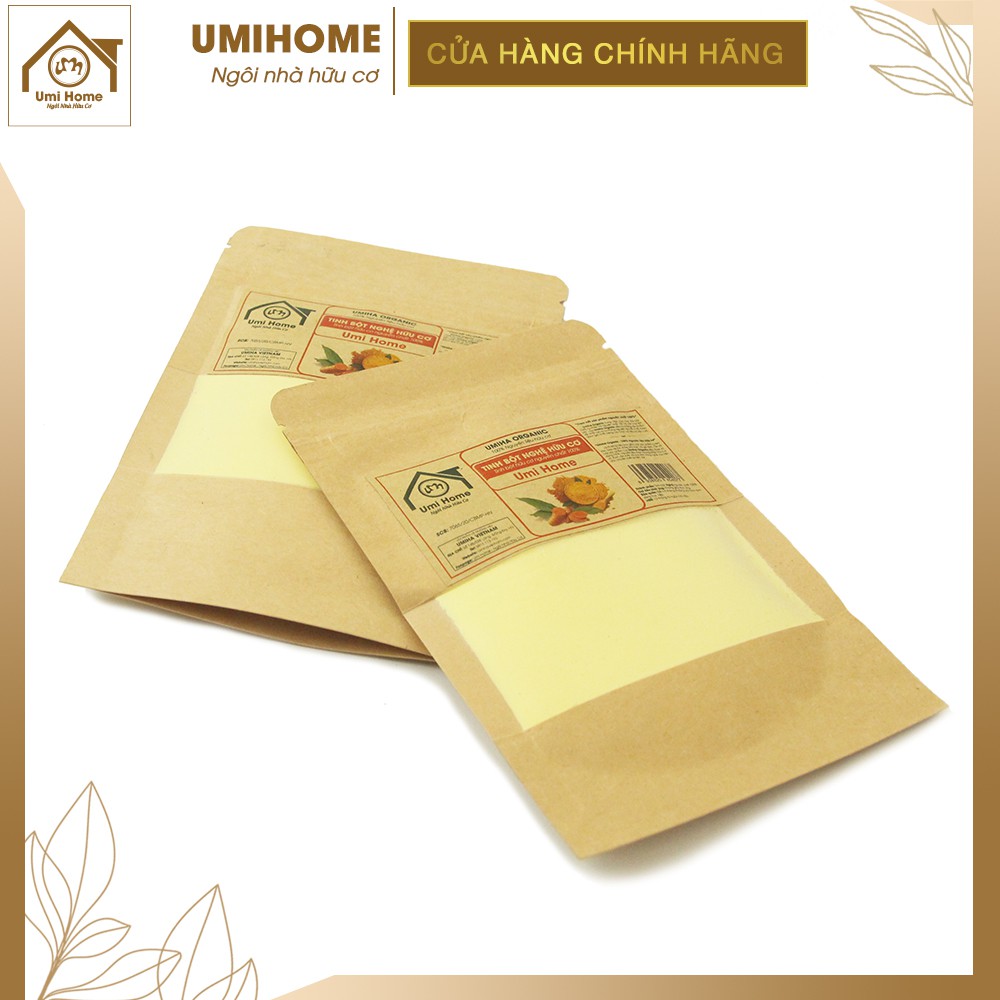 Tinh bột Nghệ hữu cơ UMIHOME nguyên chất | Turmeric powder 100% Organic 35G | BigBuy360 - bigbuy360.vn