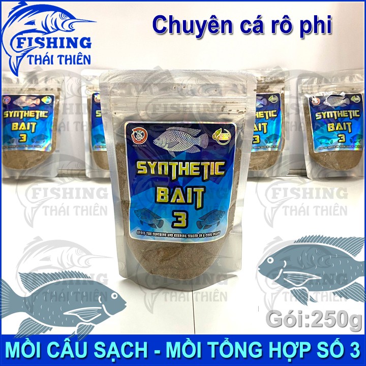 Mồi Câu Cá Tổng Hợp Số 3 Chuyên Dùng Câu Cá Rô Phi