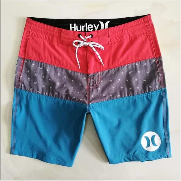 HURLEY Quần Đùi Đi Biển Dáng Rộng Mau Khô Cho Nam Size 28-30