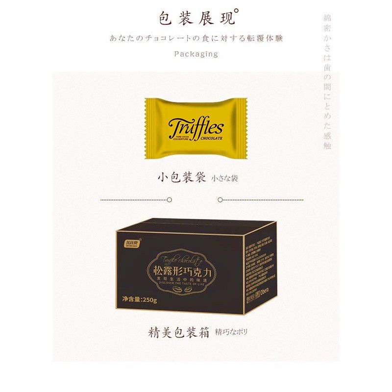 Sôcôla Nama truffles chocolate