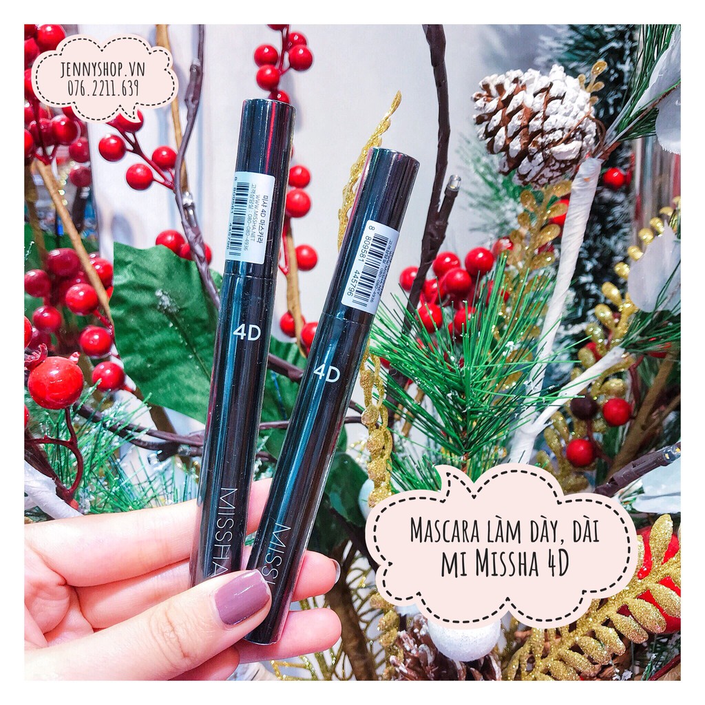 Chuốt Mi Missha 4D Style Mascara