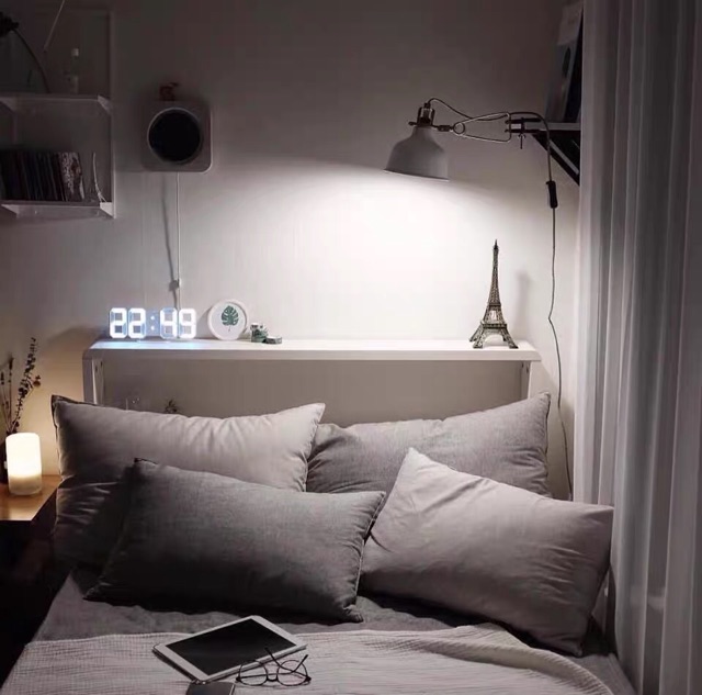 Đồng hồ LED điện tử trend Hàn Quốc - Décor nhà Sò
