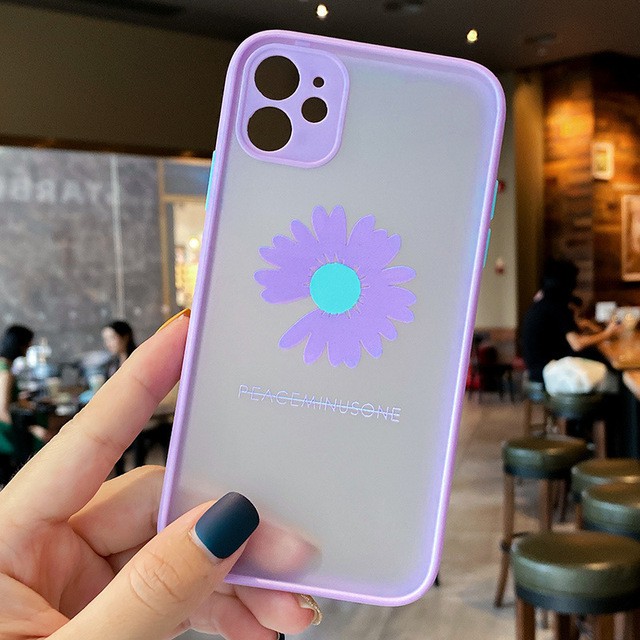 [NSP34] Ốp iphone️🎉️🎉️🎉 [CHẤT LƯỢNG]🎉️🎉️🎉 Ốp lưng iphone in hình hoa cúc nhiều màu cho mọi nhiều phiên bản cực HOT