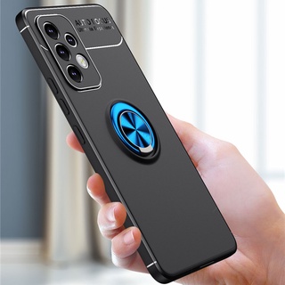 Ốp Điện Thoại Silicon TPU Mềm Chống Sốc Có Vòng Đỡ Từ Tính Cho Samsung Galaxy A53 5G A73 SS A 33 5G A52S SS A52 A 72 A13 4G A 23 A72