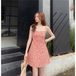 ORDER Đầm 2 dây hoa nhí ngắn (ẢNH THẬT CUỐI)