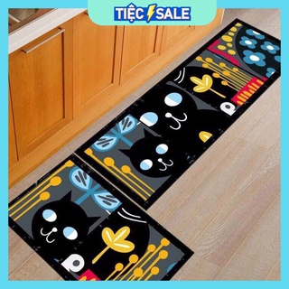 Bộ 02 Thảm Nhà Bếp 3D Trang Trí Sang Trọng