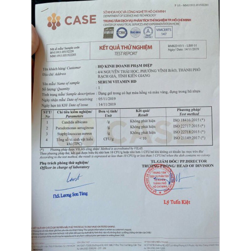SERUM VITAMIN HD – PHẠM ĐIỆP ( CAM KẾT CHÍNH HÃNG 100%- DATE MỚI) | BigBuy360 - bigbuy360.vn