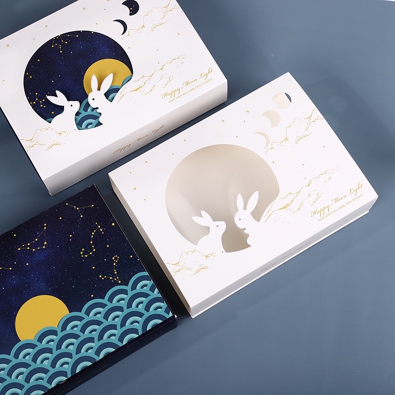 Combo 5 Hộp bánh trung thu 6 ngăn 50-80g